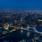 Panorama über London, Tower Bridge